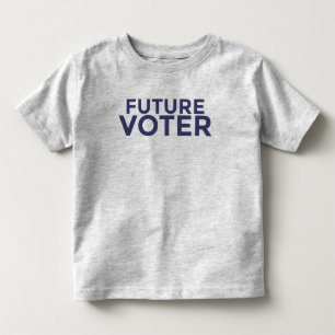 未来の投票者の幼児のティー トドラーTシャツ