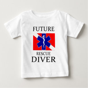 未来の救助のダイバー ベビーTシャツ