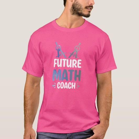 未来の数学コーチ Tシャツ (正面)