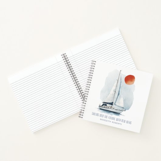 未来の新しいパーソナライズされたアイディアへ ノートブック (内部)