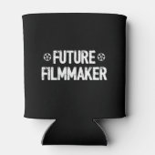 未来の映画製作者の映画監督プロデューサーインディ 缶クーラー (裏面)