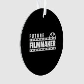 未来の映画製作者インディ映画監督プロデューサー オーナメント (正面)