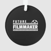 未来の映画製作者インディ映画監督プロデューサー オーナメント (裏面)