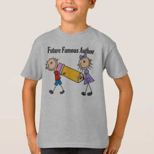 未来の有名な作家 Tシャツ