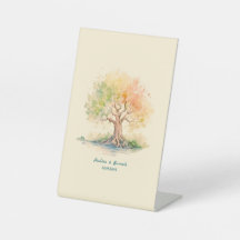 未来の木の台座徴候