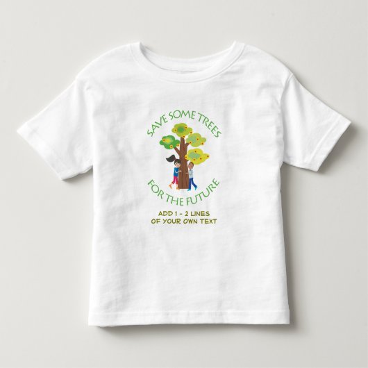 未来の木 トドラーTシャツ (正面)