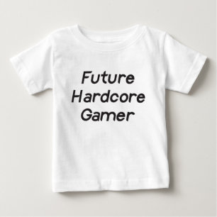 未来の本格的なゲーマー ベビーTシャツ