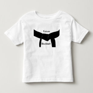 未来の武道の黒帯 トドラーTシャツ