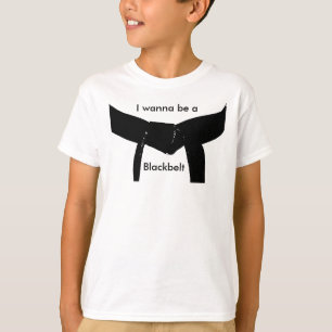 未来の武道の黒帯 Tシャツ