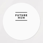 未来の母(2) ラベル (デザイン1)