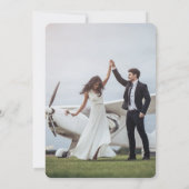 未来の氏およびPhoto夫人の婚約パーティ 招待状 (裏面)