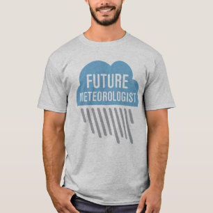 未来の気象学者 Tシャツ