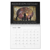 未来の水族館の訪問？ カレンダー (1月 2020)