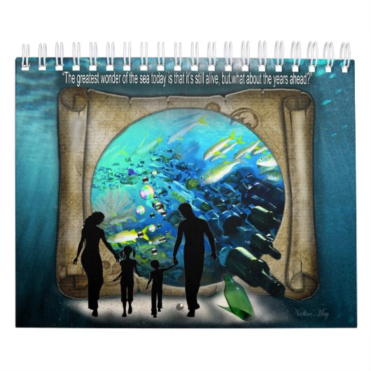 未来の水族館の訪問？ カレンダー (カバー)