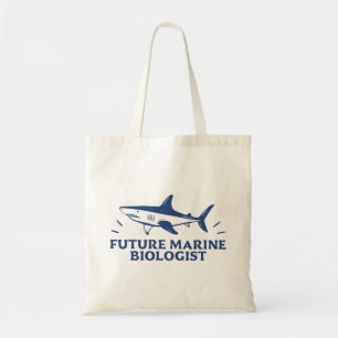 未来の海洋生物学生物学学生サメ トートバッグ