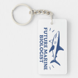 未来の海洋生物学者サメ愛好家 キーホルダー