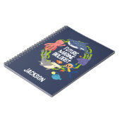 未来の海洋生物学者スパイラルノート ノートブック (左側)