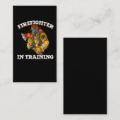 未来の消カッコいい防士少年少女消防士 名刺 (正面/裏面)