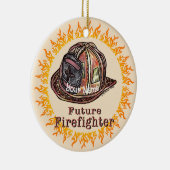未来の消防セラミックオーナメント セラミックオーナメント (右)