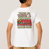 未来の消防士キッズティー Tシャツ (裏面)