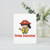 未来の消防士 ポストカード (スタンド正面)