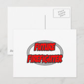 未来の消防士 ポストカード (正面/裏面)