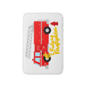 未来の消防車 バスマット (正面縦)