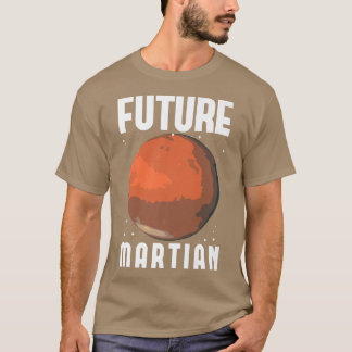 未来の火星宇宙宇宙科学nasa tシャツ