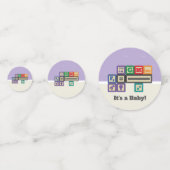 未来の物理学者のブロック コンフェッティ (裏面)