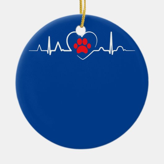 未来の獣医ドクターアニマルズ愛好家 セラミックオーナメント (正面)