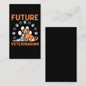 未来の獣医学生獣医のペット好き|過去記事 名刺 (正面/裏面)