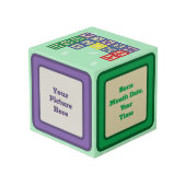 未来の生物学者のブロック写真キューブ フォトキューブ (裏面アングル)