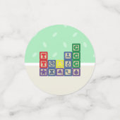 未来の生物学者ブロック コンフェッティ (スモール正面)