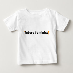 [未来の男女同権主義者] ベビーTシャツ