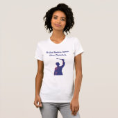 未来の発見者を育てる最高の教師 科学 Tシャツ (正面フル)