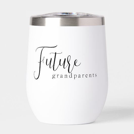 未来の祖父母の妊娠が明らかになる (正面)