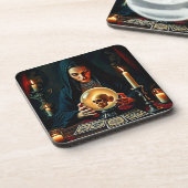 未来の禁断の秘密デザイン コースター (左側)