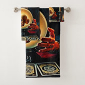 未来の禁断の秘密デザイン バスタオルセット (インサイチュ)