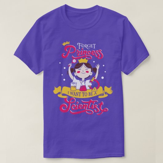 未来の科学者の女の子のギフト Tシャツ (デザイン正面)