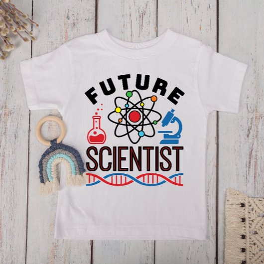 未来の科学者サイエンス愛好家STEM Tシャツ