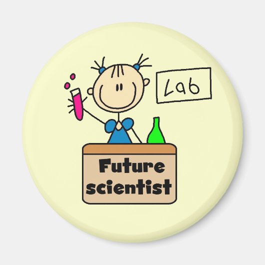 未来の科学者 マグネット (正面)
