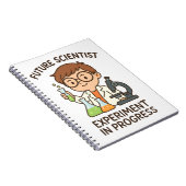 未来の科学者 – 実験中 ノートブック (右側)