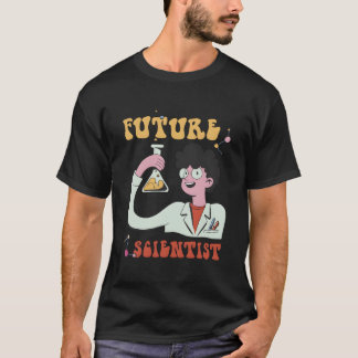 未来の科学者 生物学 科学 愛 Tシャツ