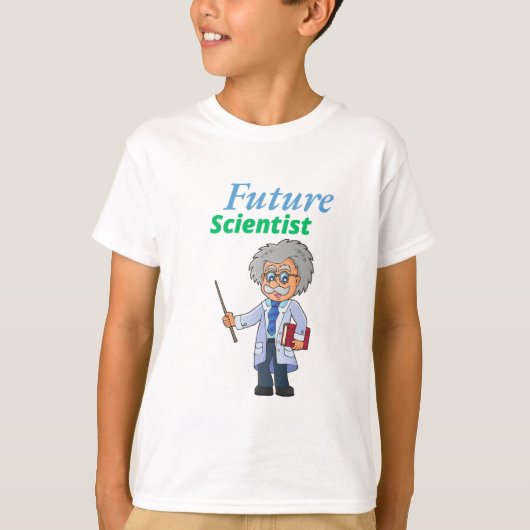 未来の科学者 Tシャツ (正面)