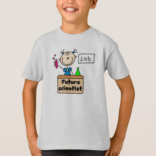 未来の科学者 Tシャツ (正面)