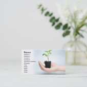 未来の穀物 名刺 (スタンド正面)