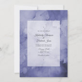 未来の結婚夕暮れ 招待状 (正面)