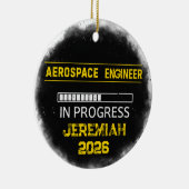未来の航空宇宙エンジニア セラミックオーナメント (右)