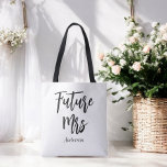未来の花嫁白黒結婚ズ トートバッグ<br><div class="desc">新婦トートバッグと文字未来のミセス・イン・ブラックとホワイト。以下の店舗コレクションで一致する商品を確認。</div>