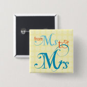 未来の花嫁Pin 缶バッジ (正面&裏面)